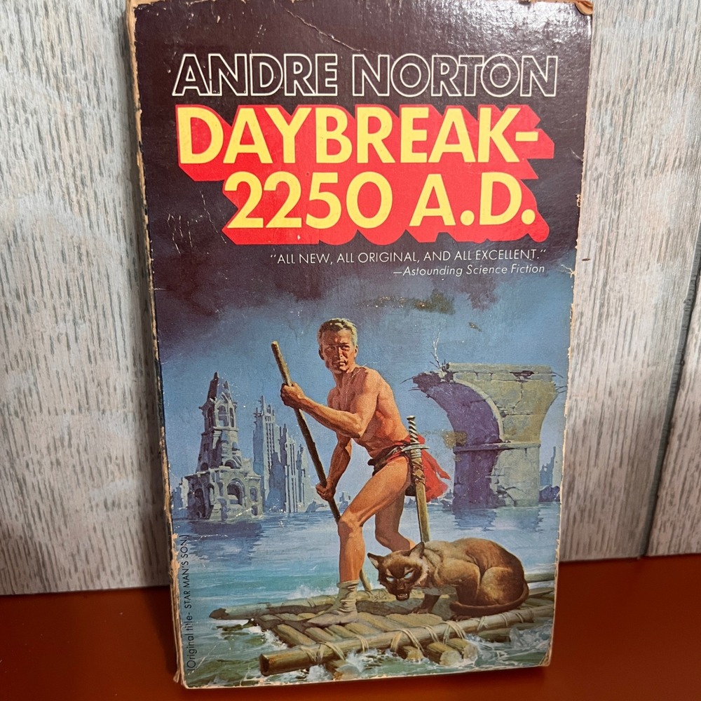 Andre Norton Daybreak-2250 A.D. Vintage Ace Books Sci-Fi Paperback Star Mans Son